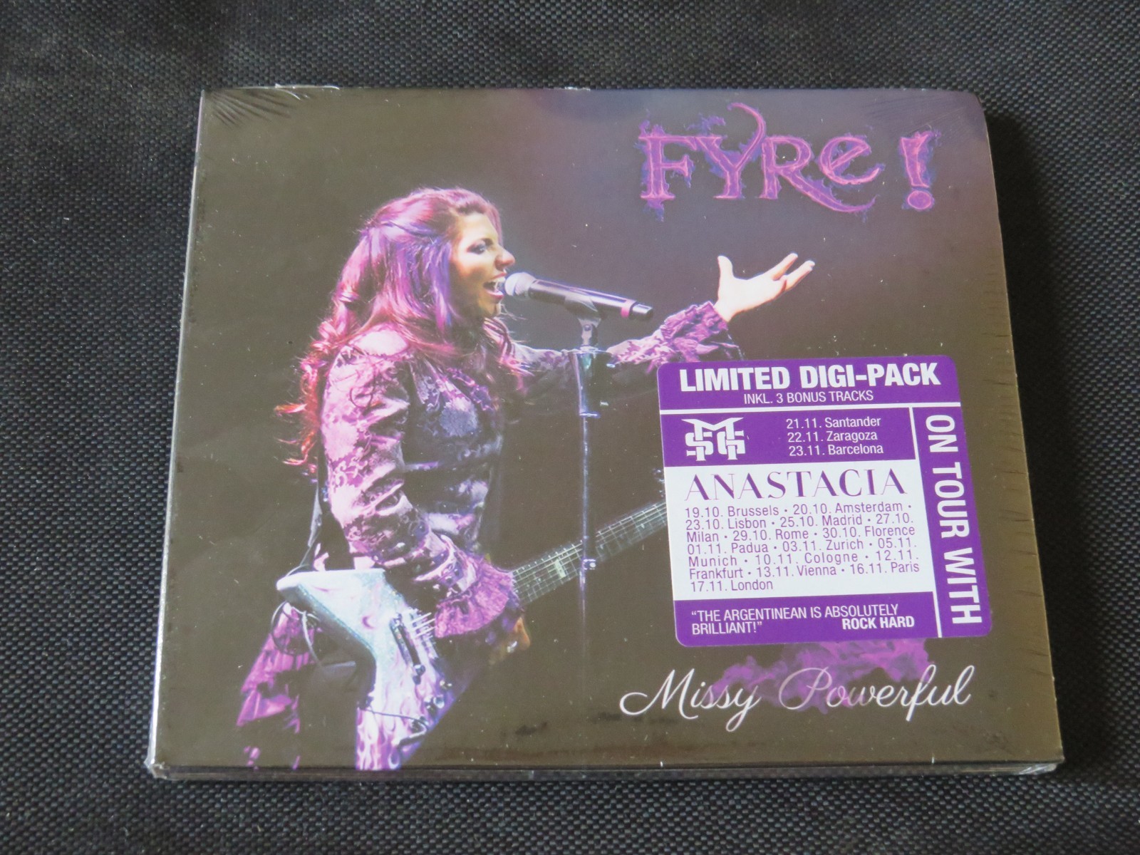 Fyre! - Missy Powerful (NEW SEALED CD with 3 Bonus Tracks 2014)
