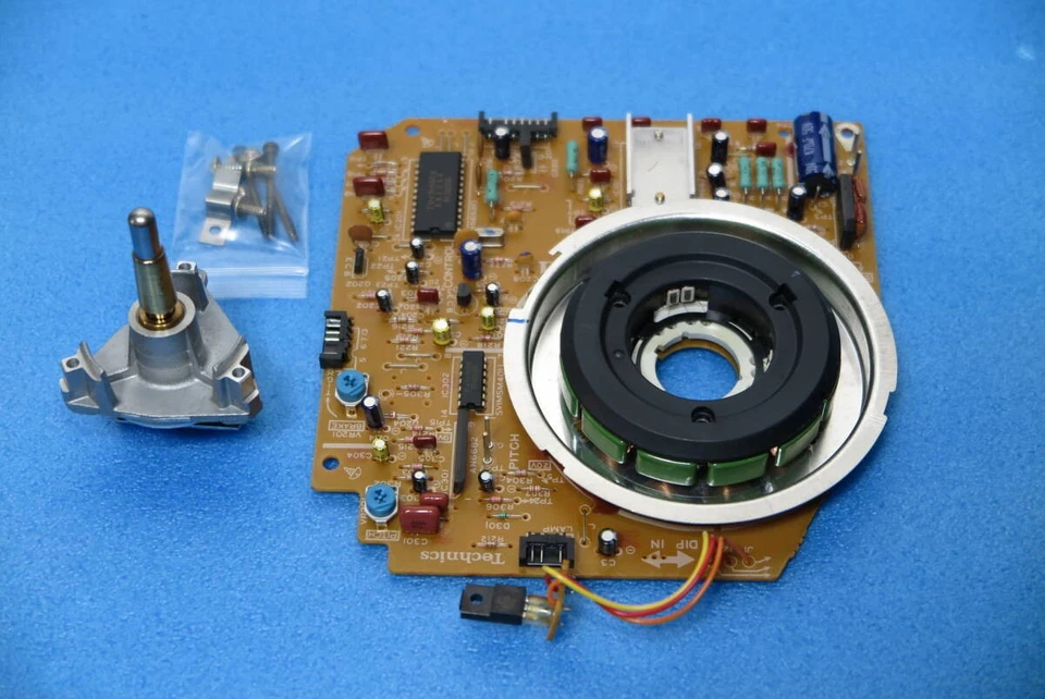 Technics SL-1200MK3D основная плата привод мотор детали DJ проигрыватель проверен рабочий - Изображение 3 из 4