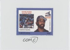 1988 Grenada MLB in Stamps US Series 1 Harold Baines HOF 5hy
