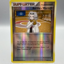 Pokemon Card - Bertha's Warmth Rising Rivals 90/111 Reverse Holo