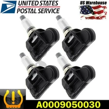 Set of 4 TPMS For Mercedes Tire Air Pressure Monitoring Sensors  A0009050030