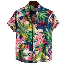 Vintage Hibiscus Aloha Summer Hawaiian Shirt