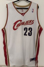 NBA Cleveland Cavaliers 2003 LeBron James AUTHENTIC Rookie Jersey Reebok Size 52