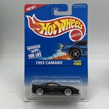 1995 HOT WHEELS 1993 CAMARO BLACK COLLECTOR #505 F50