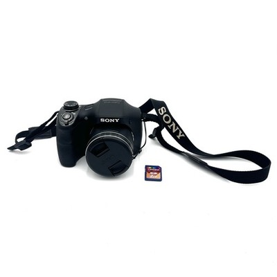 Sony Cyber-shot DSC-H300 20.1 MP Digital Camera - Black With 2 Gb Memory Card