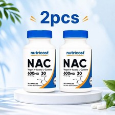 Nutricost N-Acetyl L-Cysteine (NAC) 1200mg, 6...