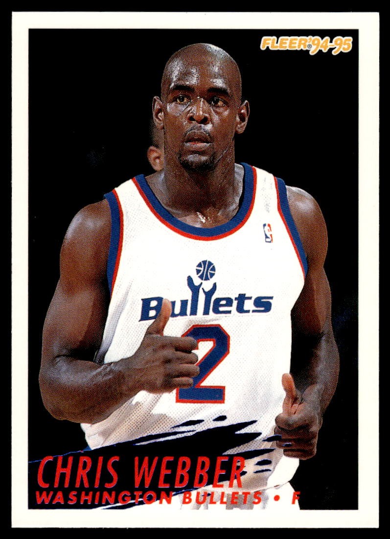 1994-95 Fleer #387 Chris Webber