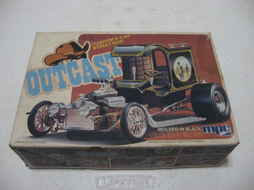 Empty Box Only - MPC Outcast Custom C-Cab Street Rod Model Kit #1-0812