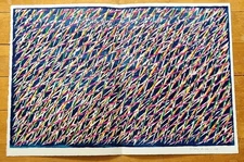 Piero Dorazio, Original Color Lithograph Signed Limited, 1984, Annual Edition