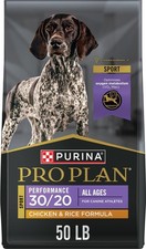 Purina Pro Plan Sport Performance All Life Stages High-Protein 30/20,50lb bag
