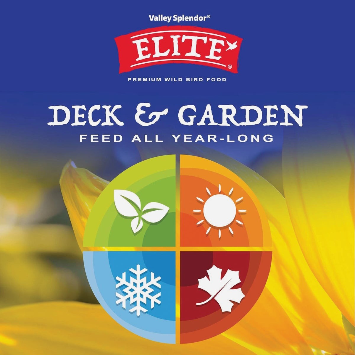 Valley Splendor Elite 5 Lb. Deck & Garden Premium Wild Bird Food 9543 Valley