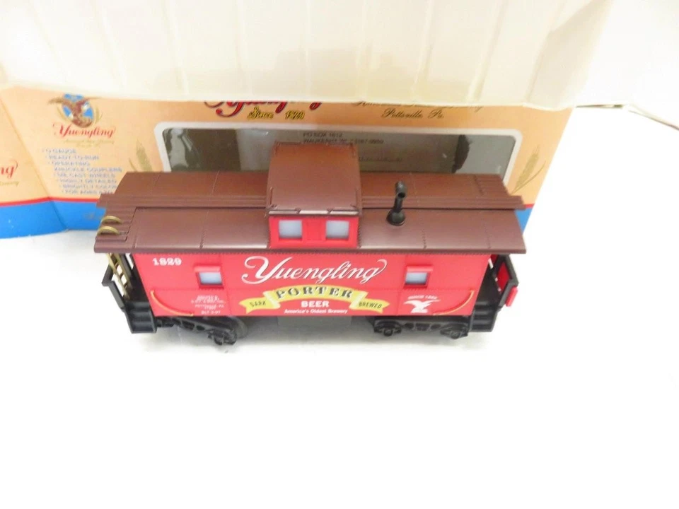 VINTAGE K-LINE TRAINS- YUENGLING K-619111 - 'PORTER' CABOOSE- 1997- NEW- B18 - Image 2 of 4