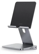  USB C Hub for iPad, 551 USBC Hub (8-in-1), with Foldable Tablet Stand, 4K 