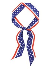 Festival Neck Tie Chic Skinny Scarf Hairband Stylish Purse Scarfs Holiday Blue