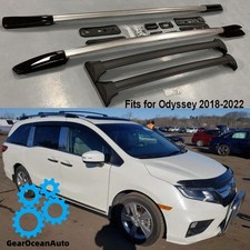 Barra transversal portaequipajes de techo 4 piezas para rieles de carga Honda Odyssey 2018-2024