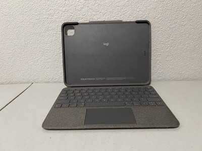 Logitech - Folio Touch Keyboard Case for Apple iPad Pro 11'', Grey