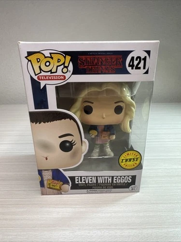 Funko Pop! Vinyl: Stranger Things - Eleven with Eggos (Chase) #421