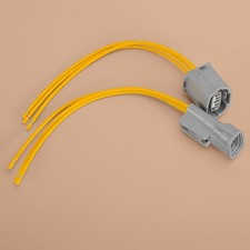Fit for Toyota Corolla 2pcs alternator plug pigtail 3 wire harness connector.