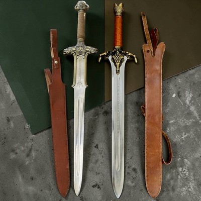 Handforged Conan the Barbarian Sword & Father Destroyer Swords Atlantean Warrior