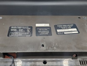 Sears 1981 Super Video Arcade Cartridge System Intellivision 5x Games