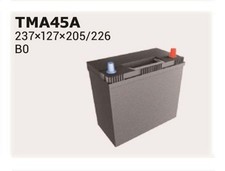 IPSA Starterbatterie MAGIC ASIA TMA45A