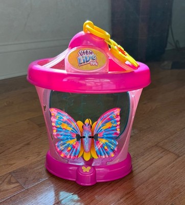 ULTRA RARE Little Live Pets Butterfly With HOUSE Works New Batteries Included