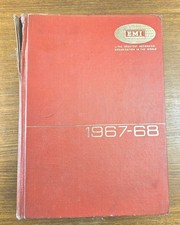 UK 1967-68 EMI Records + Sub-Labels RELEASE CATALOGUE Schallplatten Katalog geb.