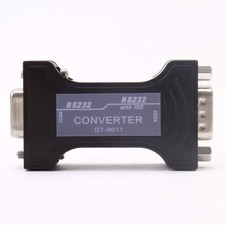 Port Powered RS232 to RS232 Serial Port Isolator Optic Electric Adapter