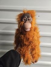 Obi Tan Orangutan Interactive Plush Toy Monkey 16" Senario Rare 2001 Kobi Oki