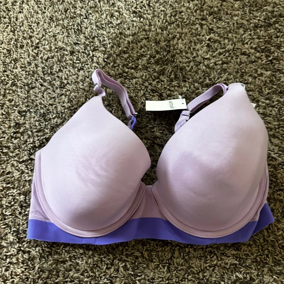 Aerie Lilac Full Coverage Lightly Lined Everyday Bra 32DDD - Image 2 of 4