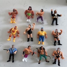 Vintage Hasbro WWF Series 1&2 Action Figures/Ring - 100% Complete w/Accessories