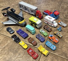 Disney Cars Planes Plastic 1:55 Scale Toy Vehicles Group Lot Set Of 21