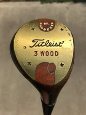 Vintage Titleist Tour Model 3 Wood Driver True Temper Oil Hardened Golf Club