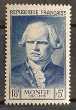 STAMP / TIMBRE FRANCE NEUF** N° 948 CÉLÉBRITÉ 1953 / GASPARD MONGE