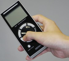 SEIKO SQ200 Quartz Metronome with High Contrast LCD Display from Japan