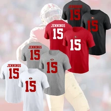 HOT SALE! Jauan Jennings #15 San Francisco 49ers Name & Number S–5XL for Fan