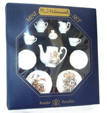 NIB M.I. HUMMEL REUTTER PORZELLAN MINI 10 Pc PORCELAIN TEA SET Made in Germany