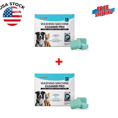 #ad Deep Clean Clean Washing Machine Cleaner Tablets For a 12 Month Supply 24 Pack $18.59