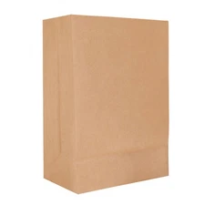 70 lb Kraft Brown Paper Bags (60 Count) – Bulk Large Grocery Bags for Shopping