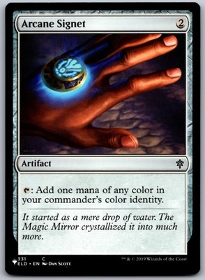 Arcane Signet (ELD) 331 C The List Reprints Magic: The Gathering NM