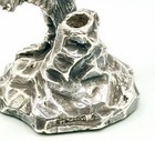 Vintage Sterling Silver Eagle Bird Pen Holder & Feather Pen Handmade Estate 93g — photo 6