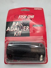 Tempress 71430 Fish-On! Marine Black Fishing Rod Holder Mount Rail Adaptor Kit