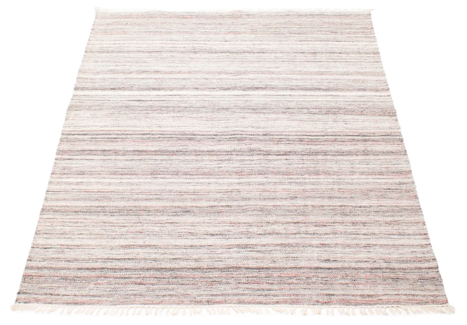 Vintage Hand Woven Traditional Kilim Rug 5'3" x 7'7" Oriental Wool Carpet - Image 3 of 4