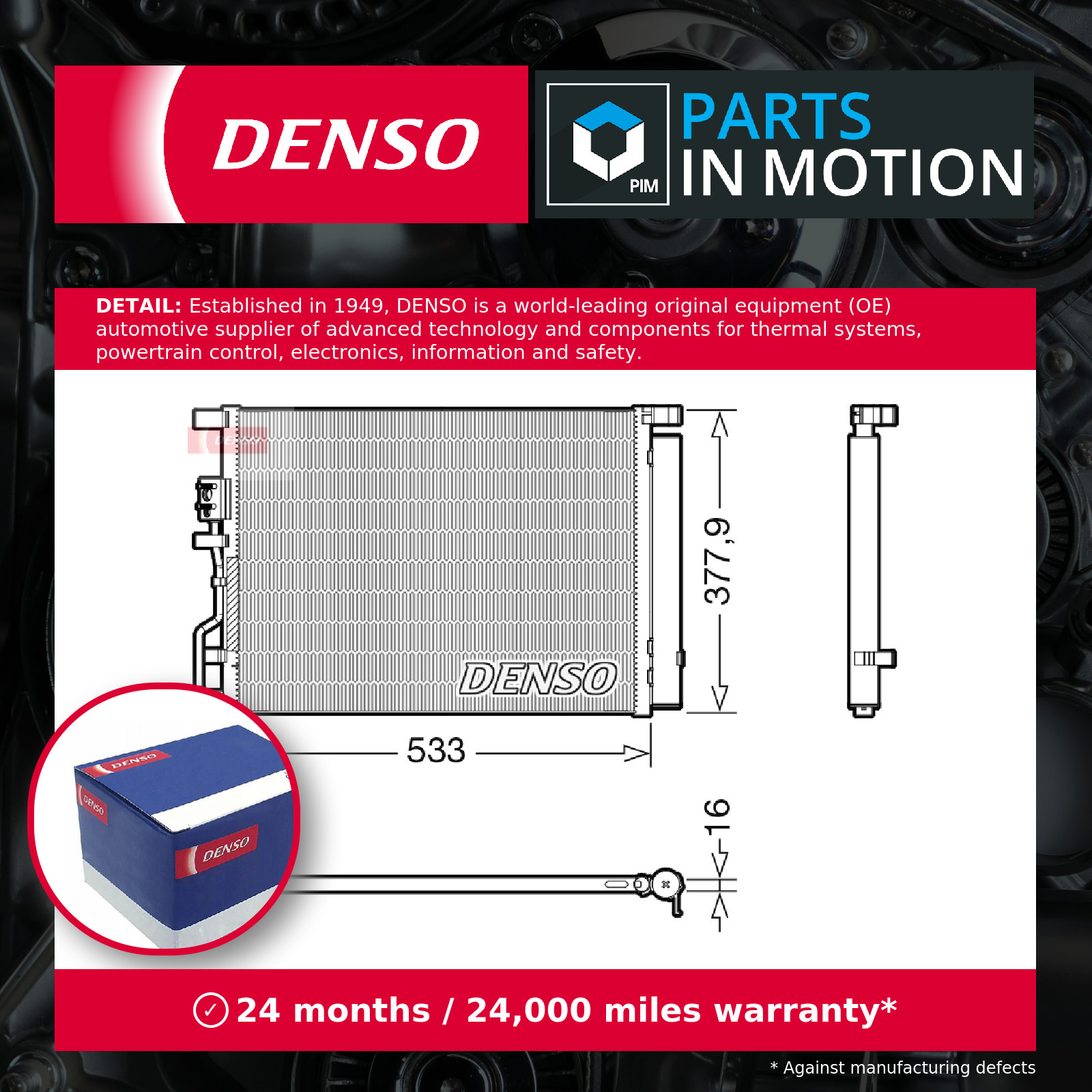 Fits DENSO DCN41018 condenser TUCSON/ SPORTAGE 15- ... ⭐UK Stock⭐ - Image 10