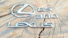 2006 2007 2008 2009 2010 2011 Lexus Gs300 Gs 300 Rear Emblem Set Oem 2006 2007 2008 2009 2010 2011 Lexus Gs300 Gs 300 Rear Emblem Set Oem