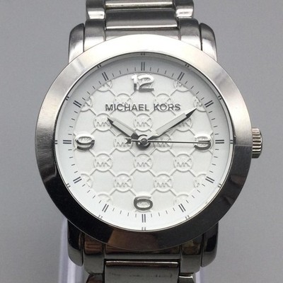 Michael Kors Janey Womens Watch 34mm White MK Dial MK-3157 New