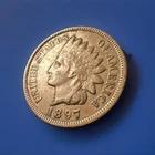 1897 INDIAN HEAD Cent VERY NICE - FULL LIBERTY, Diamond details