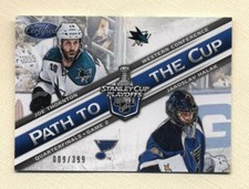 2012-13 Certified Path to the Cup Joe Thornton & Jaroslav Halak 9/399