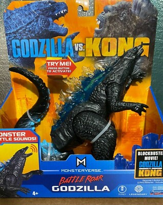 Battle Roar Godzilla   Godzilla Vs. Kong - Playmates Monsterverse N