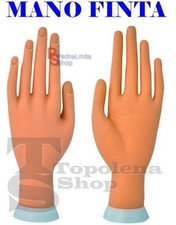 PDR*MANO FINTA PRATICA RICOSTRUZIONE UNGHIE NAIL ART E GEL ESTETICA ESTETISTA